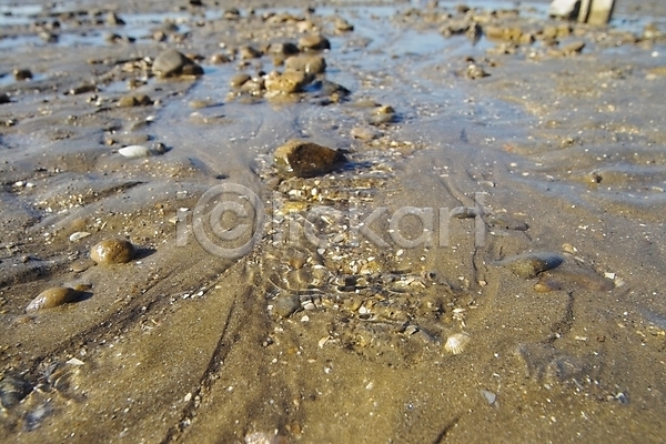 사람없음 JPG 포토 갯벌 돌(바위) 바다 백그라운드 섬 야외 자연 제부도 조약돌 주간 풍경(경치) 해변