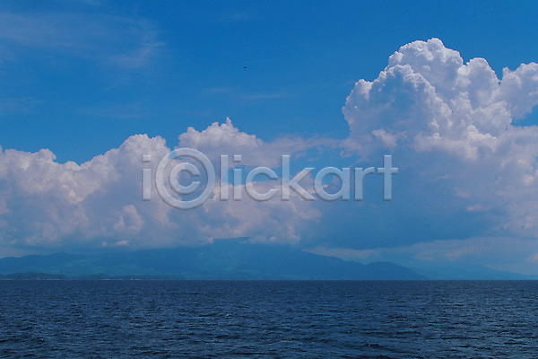 사람없음 JPG 포토 구름(자연) 바다 백그라운드 야외 자연 주간 풍경(경치) 하늘