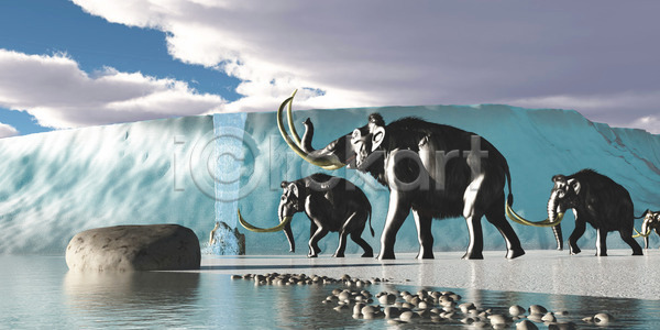 위험 추위 사람없음 JPG 일러스트 포토 해외이미지 거인 겨울 구름 남극 동물 동물상 매머드 멸종 멸종위기동물 멸종위기종 몬스터 물 바다 북극 빙산 빙하 상아 신체 야생동물 얼음 자연 초식동물 코끼리 크리스탈 큼 포유류 폭포 하늘 해외202004 해외포토 황무지 힘
