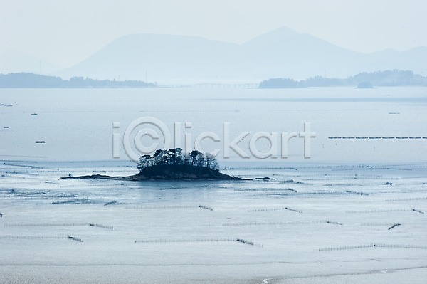 사람없음 JPG 포토 바다 섬 순천만 안개 야외 전라남도 주간 풍경(경치) 한국