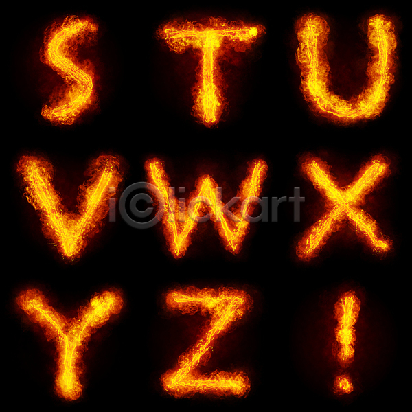 사람없음 JPG 포토 해외이미지 S T U V W X Y Z 느낌표 불꽃(불) 빨간색 타이포그라피 해외202004