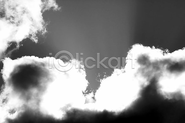 감탄 희망 사람없음 JPG 포토 해외이미지 흑백 검은색 광선 구름(자연) 날씨 빛 솜털 천국 태양 풍경(경치) 하늘 해외202004 햇빛 흰색