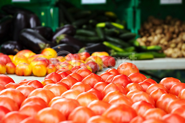 신선 사람없음 JPG 포토 해외이미지 건강 과일 노란색 농부 농업 비프스테이크 빨간색 수확 숙성 시장 오렌지 원예 유기농 유지 음식 정원 채소 채식주의자 컬러풀 토마토 포상금 해외202004