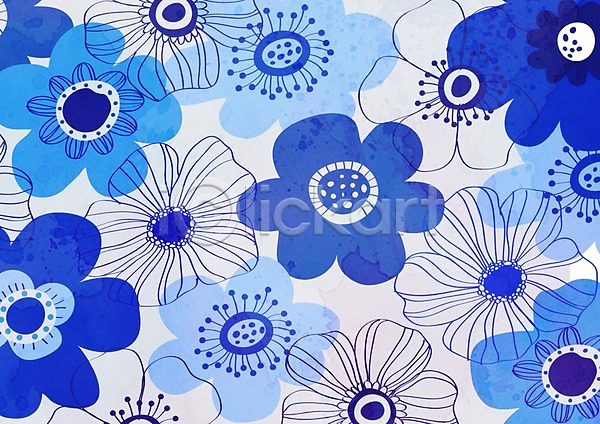 사람없음 PSD 일러스트 꽃 꽃무늬 백그라운드 식물패턴 자연 자연문양 추상 패턴 플라워패턴