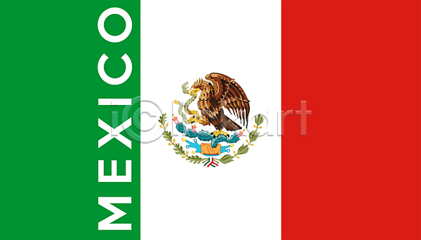 사람없음 JPG 포토 해외이미지 깃발 멕시코 신분 심볼 지리 지역 해외202004