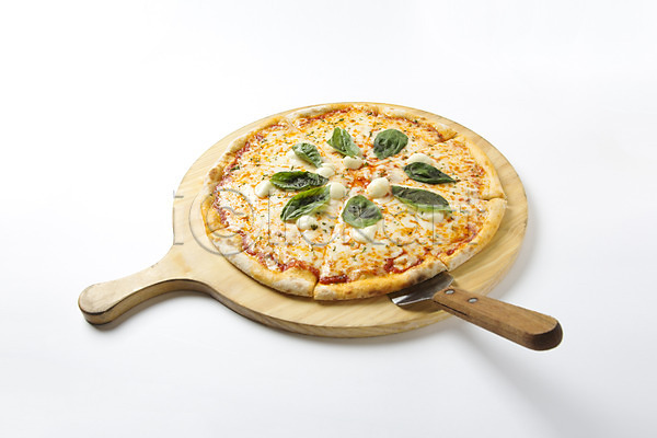 사람없음 JPG 포토 도마 마르게리타피자 서양음식 스튜디오촬영 실내 오브젝트 음식 피자 피자칼