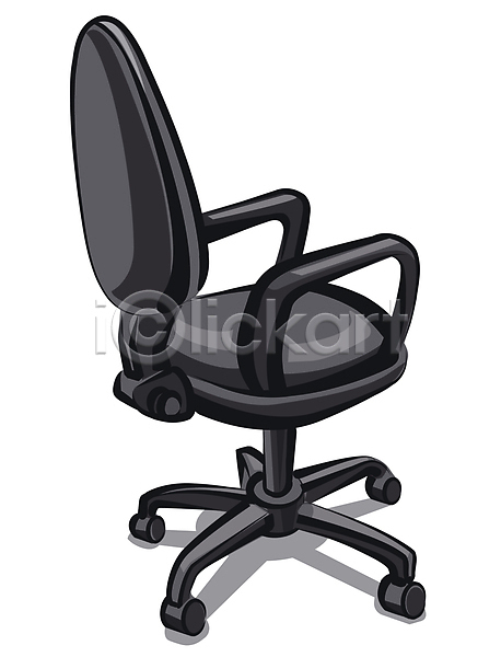 고급 새로움 사람없음 JPG 일러스트 포토 해외이미지 가구 검은색 고립 내부 백그라운드 사무실 스타일 안락의자 앉기 오브젝트 의자 장비 해외202004 흰색