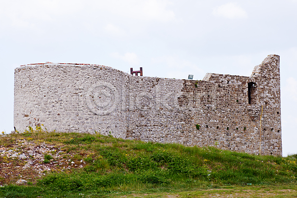 사람없음 JPG 포토 해외이미지 문화 바위 벽 성 슬로베니아 옛날 유물 이탈리아 재산 파멸 해외202004