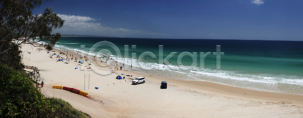 사람없음 JPG 포토 해외이미지 물 바다 서핑 여름 태평양 파노라마 파도 풍경 해외202004 해외포토 호주