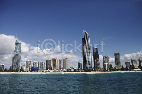 사람없음 JPG 포토 건물 골드코스트 도시 바다 빌딩 야외 오세아니아 주간 풍경(경치) 해외 호주