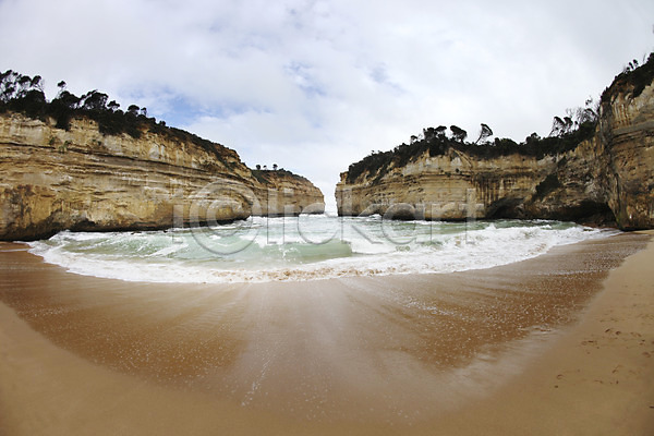 사람없음 JPG 포토 그레이트오션로드 로크아드협곡 바다 바위(돌) 야외 오세아니아 주간 풍경(경치) 해변 해외 호주