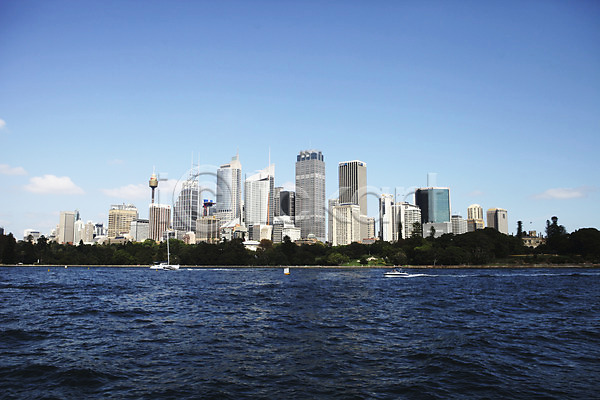 사람없음 JPG 포토 건물 도시 바다 빌딩 시드니 야외 오세아니아 주간 풍경(경치) 해외 호주
