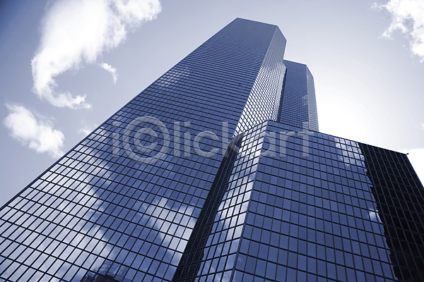 미래 성공 사람없음 JPG 포토 해외이미지 가로 건물 건축양식 고층빌딩 금융 도시 디자인 로스앤젤레스 모양 반사 비즈니스 사무실 야외 외관 유리 창문 탑 파란색 파리(프랑스) 프랑스 하늘 해외202004