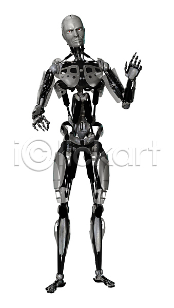 미래 남자 사람 사람없음 JPG 포토 해외이미지 고립 과학 기계 로봇 사이버 안드로이드 응시 통신 해외202004 흰색