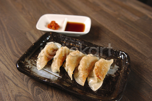 사람없음 JPG 포토 군만두 만두 소스(음식) 음식 일본음식 접시