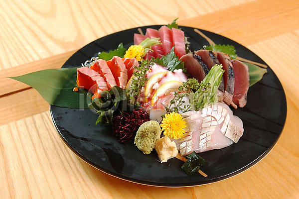 사람없음 JPG 포토 생선회 음식 일본음식 접시