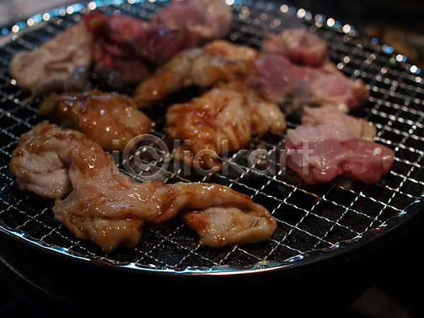 사람없음 JPG 포토 고기구이 그릴 소고기 야키니쿠 육류 음식 일본음식