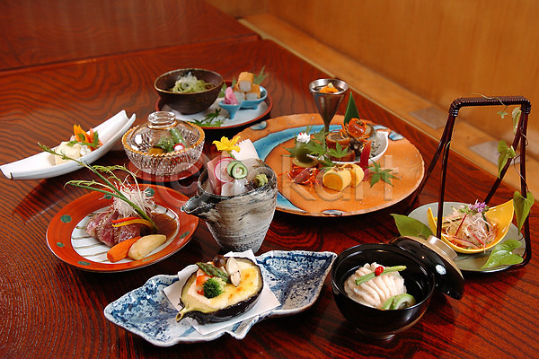 사람없음 JPG 포토 계란말이 그릇 생선회 식탁 어류 육류 음식 일본음식 접시