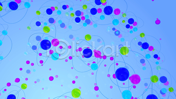 사람없음 3D JPG 포토 해외이미지 DNA 그래픽 기하학 백그라운드 생물학 연결 원자 원형 추상 파란색 해외202004 화학