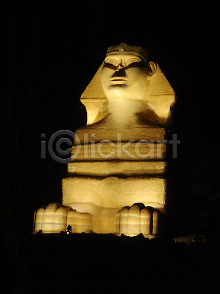 휴식 사람없음 JPG 포토 해외이미지 야간 역사 이집트 천연기념물 해외202004 휴가