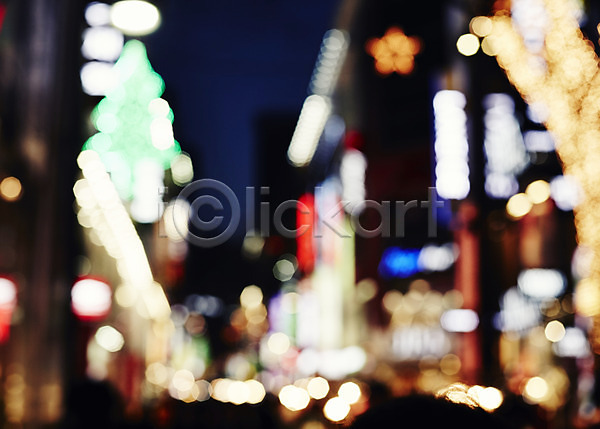 사람없음 JPG 포토 백그라운드 보케 야간 야외 크리스마스 크리스마스장식 풍경(경치)
