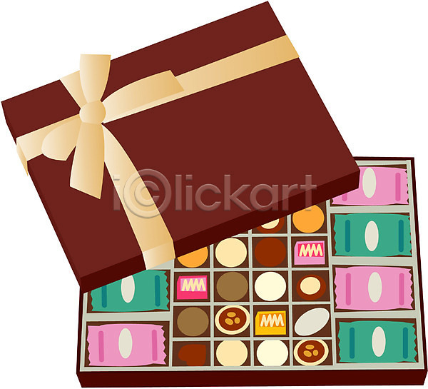 사랑 사람없음 EPS 아이콘 기념일 디저트 리본 발렌타인데이 선물 선물세트 애정표현 음식 초콜릿 프로포즈 하트 흰색