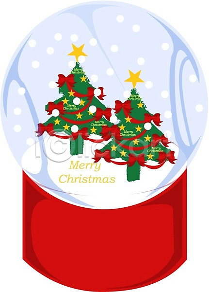 일러스트 기념일 놀이용품 눈(날씨) 산타마을 생활용품 오브젝트 장식 크리스마스 크리스마스트리 클립아트