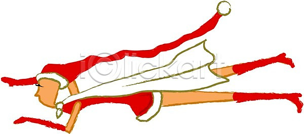 20대 사람 성인 성인만 성인여자만 성인여자한명만 성인한명만 여자 여자만 여자한명만 청년만 청년여자만 청년여자한명만 한명 일러스트 국내일러스트 기념일 산타옷 산타클로스 선물 크리스마스 클립아트