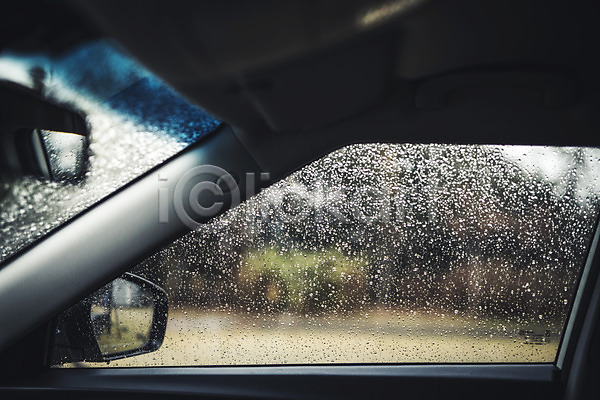 사람없음 JPG 포토 가을(계절) 백그라운드 비(날씨) 빗방울 야외 자동차 주간 차안 창문 풍경(경치) 흐림