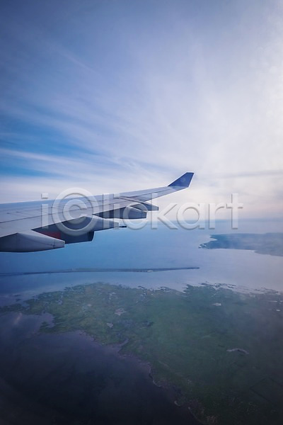 사람없음 JPG 포토 바다 비행기날개 섬 야외 유럽 주간 코펜하겐 하늘 해외 해외풍경