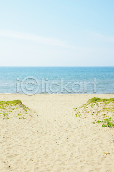사람없음 JPG 포토 모래사장 바다 수평선 야외 자연 주간 풍경(경치) 하늘 해변