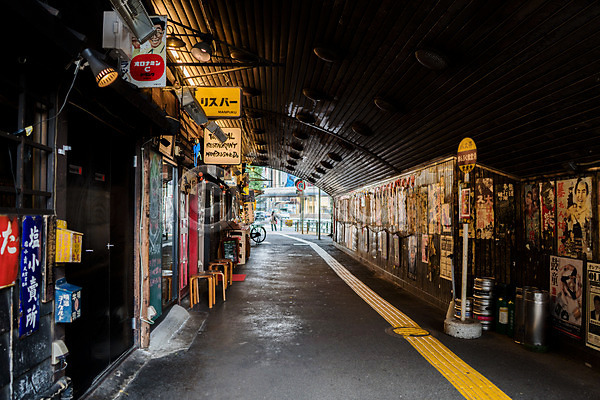 사람없음 JPG 포토 간판 골목길 도시 도쿄 보행로 상점 실내 일본 일본어 포스터