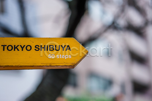 사람없음 JPG 아웃포커스 포토 도쿄 시부야 야외 영어 일본 주간 표지판
