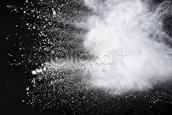 사람없음 JPG 순간포착 포토 흑백 가루 검은배경 분해 스튜디오촬영 실내 폭발 흰색