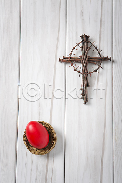사람없음 JPG 포토 계란 기독교 둥지 백그라운드 부활절 부활절계란 십자가 종교