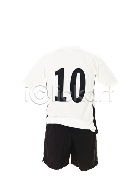 사람없음 JPG 포토 해외이미지 10 고립 반바지 셔츠 숫자 스포츠 옷 운동복 유니폼 자르기 축구 클리핑패스 해외202004 흰배경 흰색