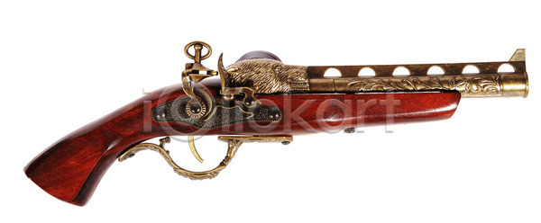 사람없음 JPG 포토 해외이미지 고립 골동품 구식 군용 권총 금속 모델 목재 무기 복고 수확 역사 옛날 오브젝트 전쟁 정비공 총 해외202004 해외포토 해적