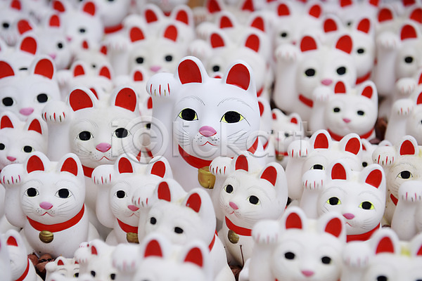 사람없음 JPG 아웃포커스 포토 고양이인형 마네키네코 오브젝트 인형 일본 장식