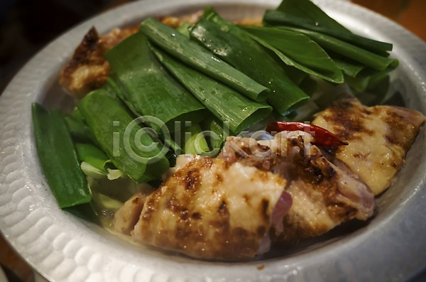 사람없음 JPG 근접촬영 포토 대파 육류 음식 일본문화 일본음식 전골 전골요리 파
