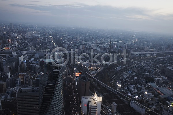 사람없음 JPG 포토 고층빌딩 구름(자연) 나고야 도시풍경 빌딩 야외 일본 주간 하늘 해외풍경
