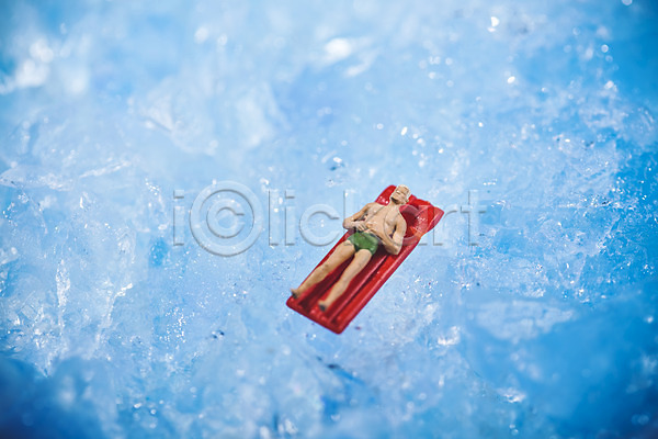 사람없음 JPG 포토 미니어처 바캉스 얼음 여름(계절) 여름휴가 여행용품 튜브