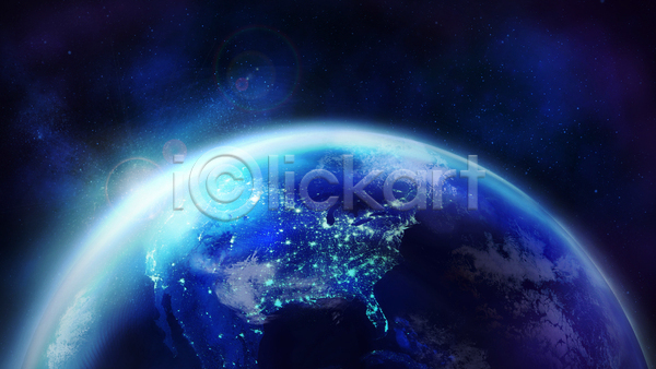 사람없음 3D JPG 포토 해외이미지 우주 지구 파란색 해외202004