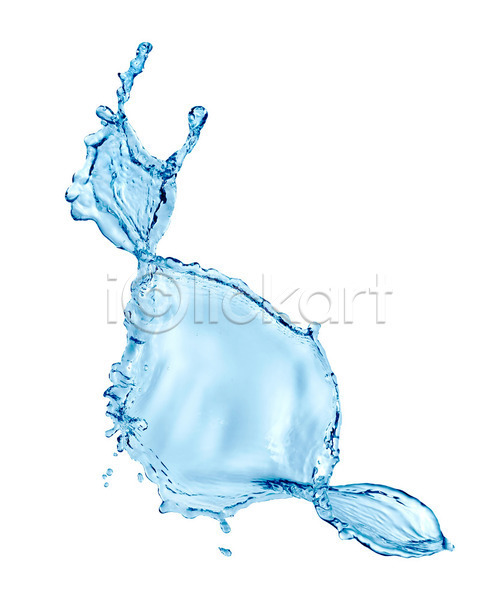 떨어짐 순수 신선 흐름 사람없음 JPG 포토 해외이미지 고립 물 물결 빛 액체 젖음 추상 투명 파도 파란색 해외202004 흰색