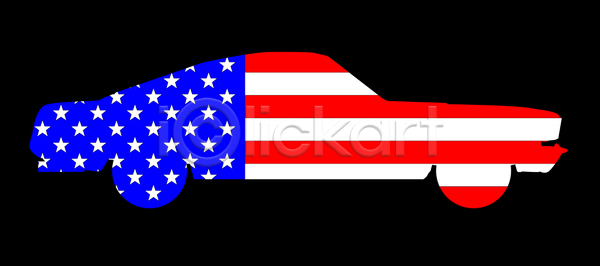 클래식 사람없음 JPG 일러스트 포토 해외이미지 검은색 고립 근육 깃발 미국 미술 복고 성조기 스포츠 오픈카 자동 자동차 조작 파란색 해외202004 해외포토 힘