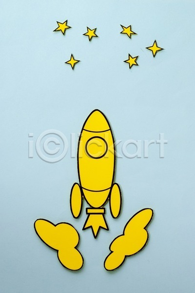 성공 사람없음 JPG 포토 해외이미지 구름(자연) 로켓 만화 별 비즈니스 염원 우주 우주비행사 카피스페이스 코믹 탐험 패기 하늘 해외202004