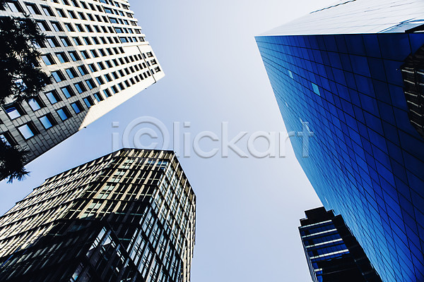 사람없음 JPG 로우앵글 포토 고층빌딩 도시 도시풍경 빌딩숲 야외 주간 하늘