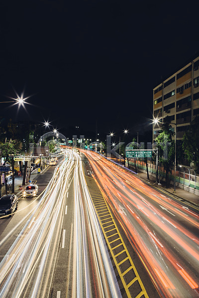 사람없음 JPG 장노출 포토 도로 도시 도시풍경 빛 야간 야경 야외 자동차