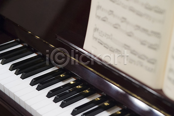 사람없음 JPG 아웃포커스 포토 건반 악기 악보 오브젝트 피아노(악기)