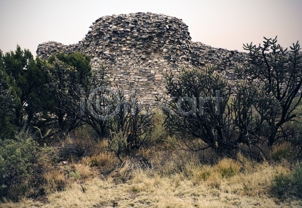 사람없음 JPG 포토 해외이미지 건축양식 공원 뉴멕시코 바위 버리기 스페인어 역사 전국 폐허 해외202004