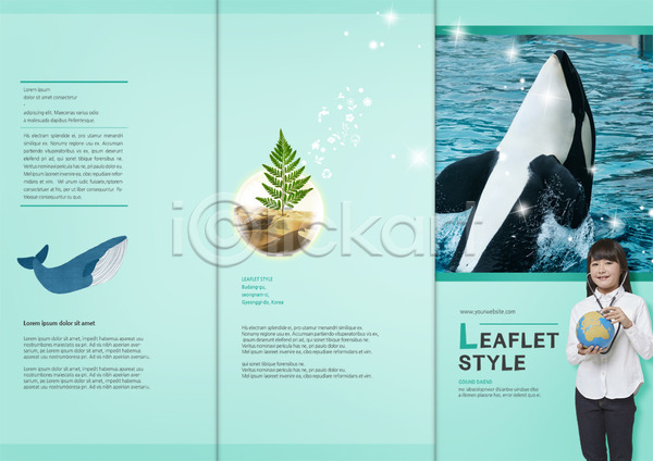 소녀(어린이) 일본인 한명 PSD 템플릿 3단접지 고래 그린캠페인 나뭇잎 리플렛 바다 북디자인 북커버 사막 상반신 웃음 자연보호 지구본 청진기 출판디자인 팜플렛 표지 표지디자인 환경